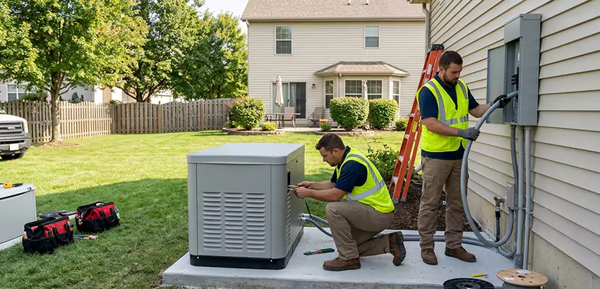Generator Installation In Franklin