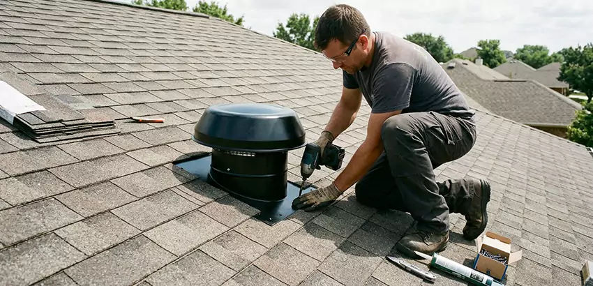 Roof Vent Fan Installation in Franklin