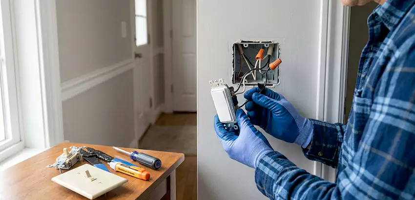 Motion Sensor Light Switch Replacement in Franklin