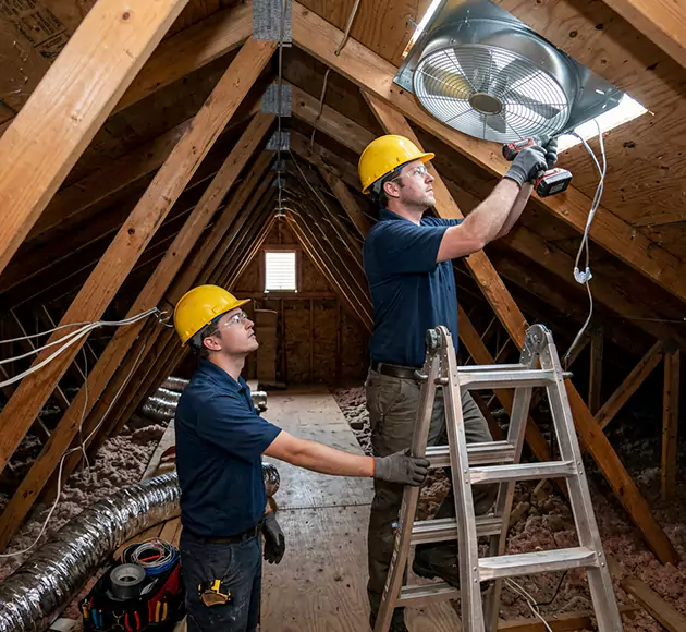 Professional Attic Fan Installation: Your Local Ventilation Team in Franklin, TN